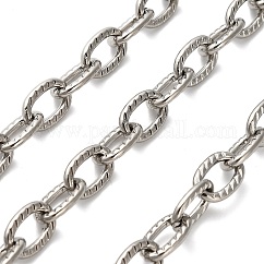 Catene portacavi in acciaio inox 304, senza saldatura, colore acciaio inossidabile, 12.5x8.5x2mm