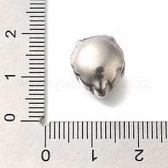 Perles européennes en acier inoxydable 304 anti-ternissement&nbsp;STAS-I321-50P