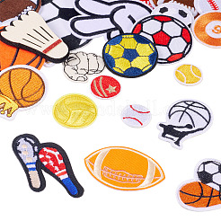 27 шт. 27 стиля спортивной тематики компьютерная вышивка тканевые нашивки&nbsp;PATC-TA0001-11