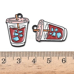 Подвески из эмали и сплава&nbsp;ENAM-D311-01B-EB