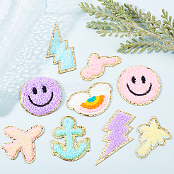 Полотенце в стиле вышивки ткань гладить/пришивать заплатки&nbsp;DIY-WH0308-79