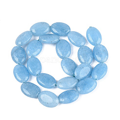 Chapelets de perles en jade blanc naturel teinté&nbsp;G-N370-01A-04