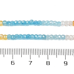 Прозрачный градиент цвета нити циркония&nbsp;ZIRC-NH0002-01F