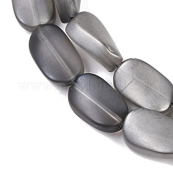 Стеклянные бусины с гальваническим покрытием &nbsp;EGLA-C009-01B-PL02