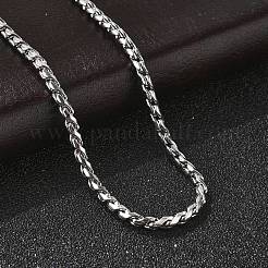 Ожерелья из нержавеющей стали 304 для женщин&nbsp;LS-NJEW-Q026-02P