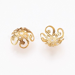 Декоративные колпачки для бусин из нержавеющей стали 304&nbsp;LS-X-STAS-G176-43G-A