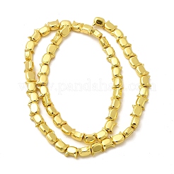 Стеклянные бусины с гальваническим покрытием &nbsp;EGLA-F166-11