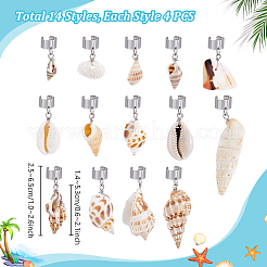 56 шт. 14 стиля&nbsp;HJEW-PH02235