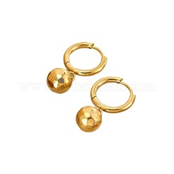 Boucles d'oreilles pendantes créoles en acier inoxydable 304 pour femmes&nbsp;WG2ED0E-01