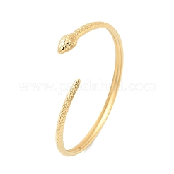 Brazaletes de acero inoxidable 304 para mujer&nbsp;BJEW-B120-01G-03