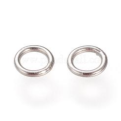 Устойчивые к потускнению паяные закрытые соединительные кольца из нержавеющей стали 304&nbsp;STAS-S066-16-6mm