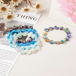 Bracciali elasticizzati a mano millefiori&nbsp;BJEW-JB06371