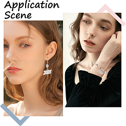 40 шт. высококачественные аксессуары из сплава для ожерелья&nbsp;FIND-SC0012-17S