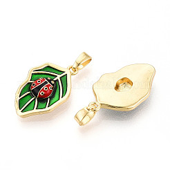 Латунь эмаль подвески&nbsp;KK-N257-59G