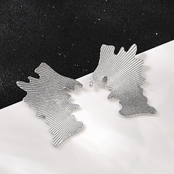 Латунь серьги&nbsp;EJEW-M066-02P