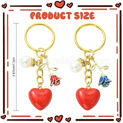 2 шт. брелок из сплава&nbsp;KEYC-YW00248