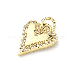 Латунные микро проложить кубического циркония подвески&nbsp;KK-H255-23G