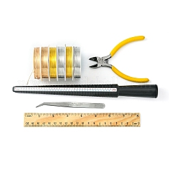 Kit de recherche de fabrication de bagues à faire soi-même&nbsp;DIY-FS0005-68