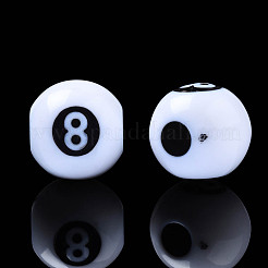 Непрозрачные акриловые бусины&nbsp;X-MACR-S272-66