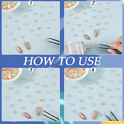 Кабошон из смолы в форме ракушки&nbsp;MRMJ-WH20004-11