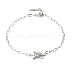 S925 Sterling Silber Micro Pave Zirkonia Glieder- und Bettelarmbänder für Damen&nbsp;BJEW-K276-02P