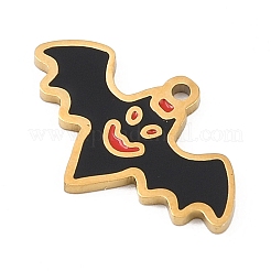 Эмалевые подвески из нержавеющей стали 304 на Хэллоуин&nbsp;LS-FIND-I068-01G-03