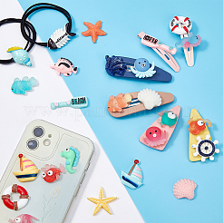 Кабошоны из смолы в стиле 58 шт.&nbsp;CRES-BC0001-05