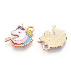 Подвески из эмали и сплава&nbsp;ENAM-T016-07-RS