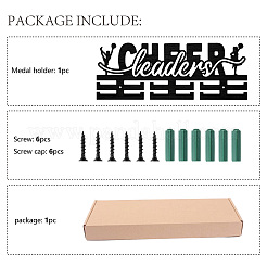 Вешалка для медалей из модного дерева&nbsp;ODIS-WH0041-158