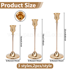 Алюминиевые подсвечники&nbsp;AJEW-WH0696-152