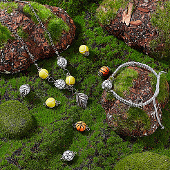 48 шт. 4 стиля акриловых шармовых соединителей&nbsp;FIND-GA0002-63