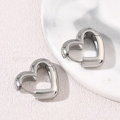 Pendientes de aro de acero inoxidable 304&nbsp;SA-CBA46AF-26P-02