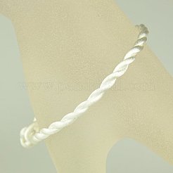 Fabrication de bracelet en nylon à queue de rat en satin&nbsp;AJEW-JB00019-15