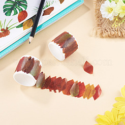 Autocollants en papier à feuilles d'automne pour la création de cartes&nbsp;DIY-TAC0032-23C
