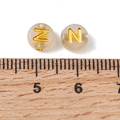 Светящиеся прозрачные акриловые бусины&nbsp;OACR-P037-01B-N