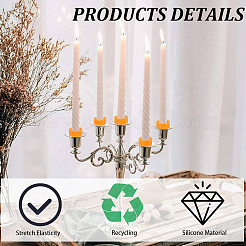 20 шт. силиконовых колец-растяжек&nbsp;AJEW-CP0010-06A