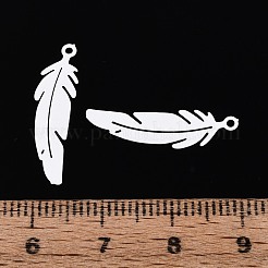 Pendentifs en acier inoxydable 430 peints par pulvérisation&nbsp;STAS-N121-06A