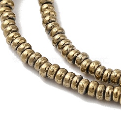 Гальванические нити из синтетических немагнитных гематитовых бусин&nbsp;G-I364-I01-01A