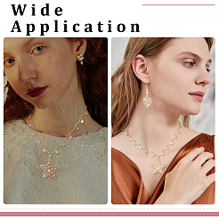 4 шт. 4 стиля подвески из латуни и эпоксидной смолы&nbsp;KK-PH0013-72