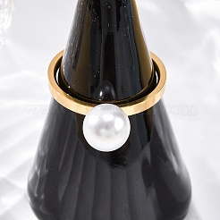 Кольца из нержавеющей стали 304 для женщин&nbsp;RJEW-B070-02A-G