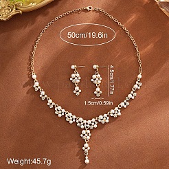 Ensembles collier et boucles d'oreilles en alliage&nbsp;WG9335D-02