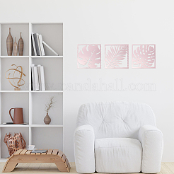 3шт лист акриловые зеркальные наклейки на стену&nbsp;DIY-WH0304-722A