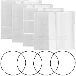4 Stück rechteckige PVC-Aktentaschen&nbsp;AJEW-CP0011-42A