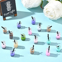 20 pièces 2 styles pendentifs de bouteille en verre&nbsp;CRES-YW0002-63