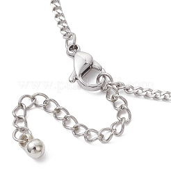 Изготовление браслета из цепей панцирного плетения из нержавеющей стали 304 толщиной 2.5 мм&nbsp;AJEW-JB01453