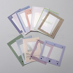 Sichtbare dekorative Aufkleber aus Kunststoff zum Thema Regennacht&nbsp;DIY-WH0304-534