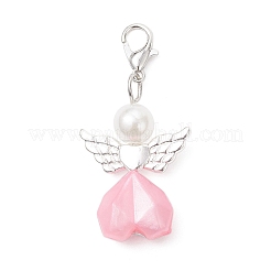 Подвеска в виде сердца в виде ангела из акрила&nbsp;HJEW-JM04187