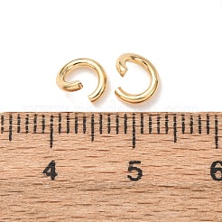 Messing Open Ringe springen&nbsp;KK-G604-08G-10