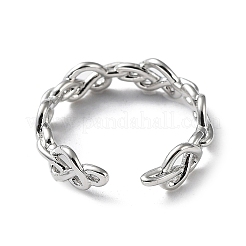 Латунные открытые манжеты для женщин&nbsp;LS-RJEW-G296-01P