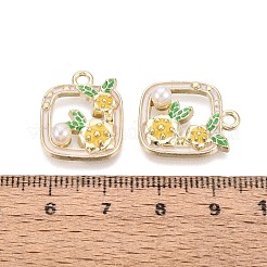 Emaille Anhänger Legierung&nbsp;ENAM-N069-13KCG-02